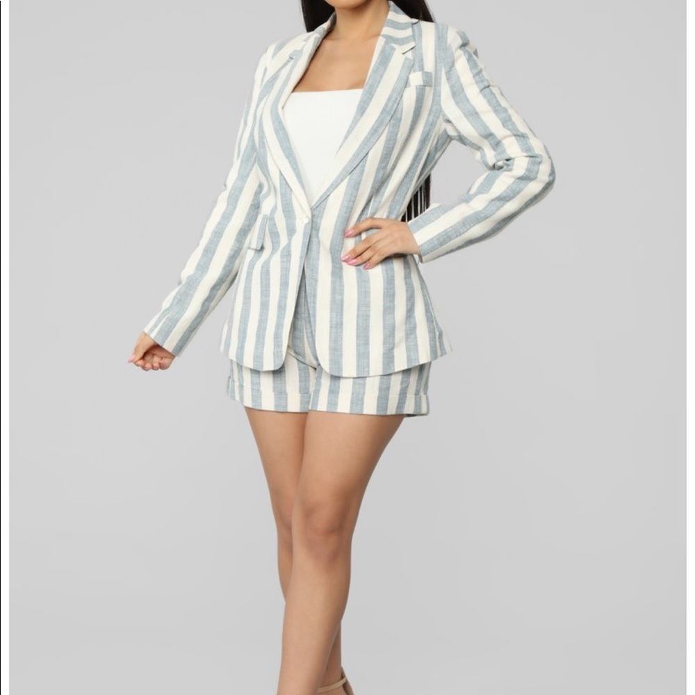 Hampton Vibes fashion nova short set